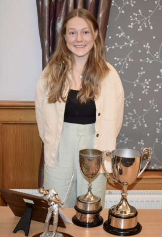 Lucy Fraser - East of Scotland Girls Order of Merit Winner & Leading Qualifier