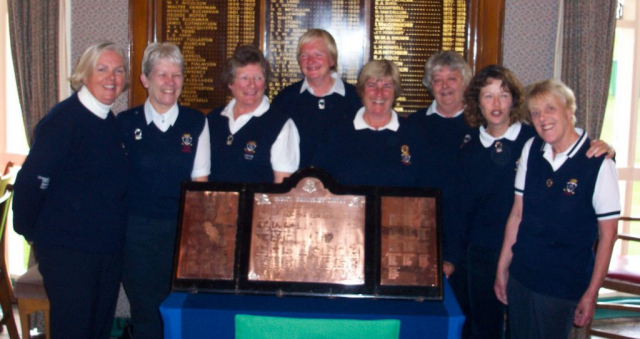 Winning the Scottish County Championship at Ranfurly Castle in 2005. Photo courtesy of Gillian Kirkwood