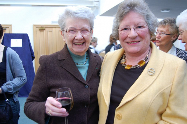 Margaret was President when Midlothian had their Centenary in 2009. Photo courtesy of Gillian Kirkwood